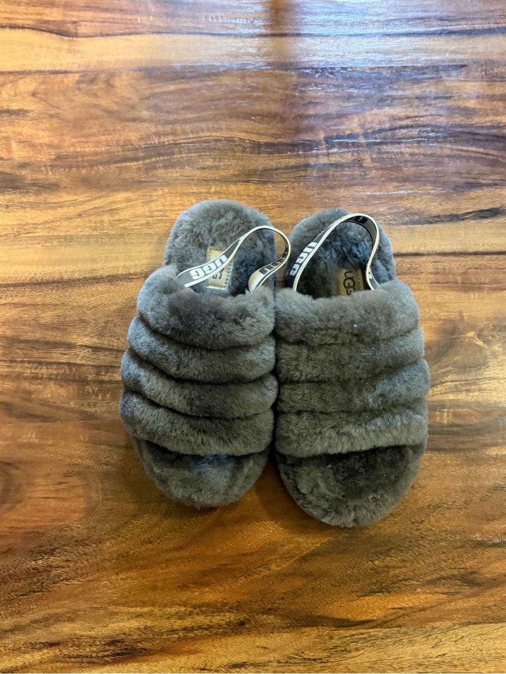 UGG Kids Gray Slippers